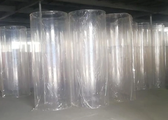 직경 50~1,800mm의 투명 아크릴 실린더, PMMA 플렉시글래스로 제작된 캐스트 아크릴 튜브